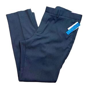 NWT Perry Ellis men’s travel luxe Bering sea blue dress slim fit pant size 38x32